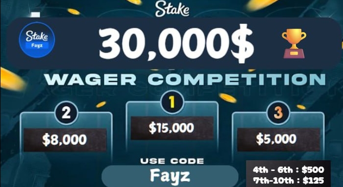 Fayzinho_'s tweet photo. 🏆 $30,000 Leaderboard - Live 🏆 March

📬 Need help joining? DMs open 24/7

💰 $100 2x $50 Giveaway
✅ RT + Tag 2 Friends

🩶 Code "fayz" on Stake
 or sign up here 👉 https://t.co/RgFjmYLnJj https://t.co/arCffzfFrL