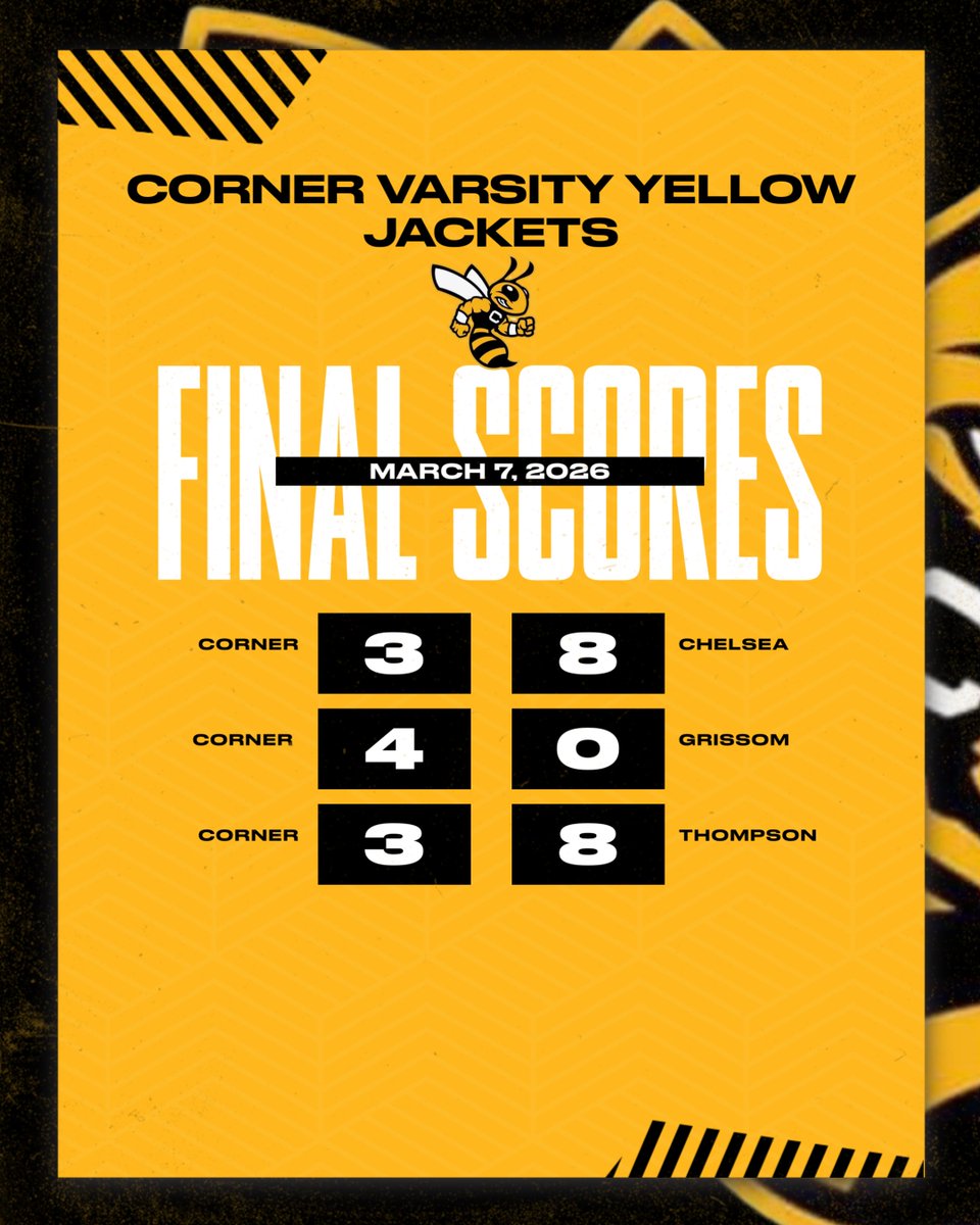 CHSsoftbal's tweet image. The Varsity Jackets faced a tough slate of competition today at the Hewitt Invitational. They battled all day and picked up a solid win over Grissom.

Back to work. 💛🖤 #JacketSoftball