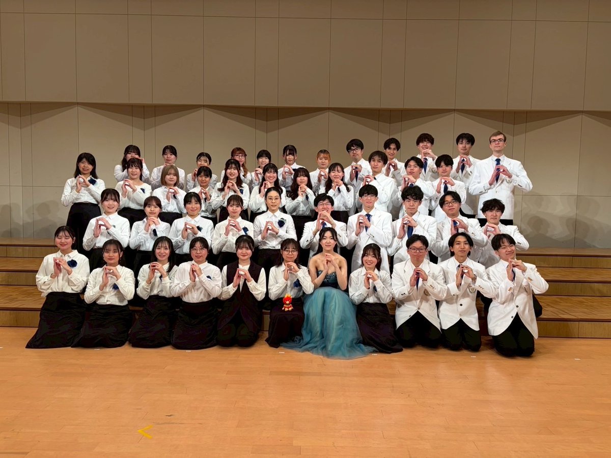 広島大学に合格された皆様
本当におめでとうございます㊗️

広島大学東雲混声合唱団パストラールです！入学後、皆様とお会いできることを楽しみにしています！新歓情報も順次あげていくのでフォローしてお待ちください！！
#春から広大　#広島大学　#合唱やろうぜ