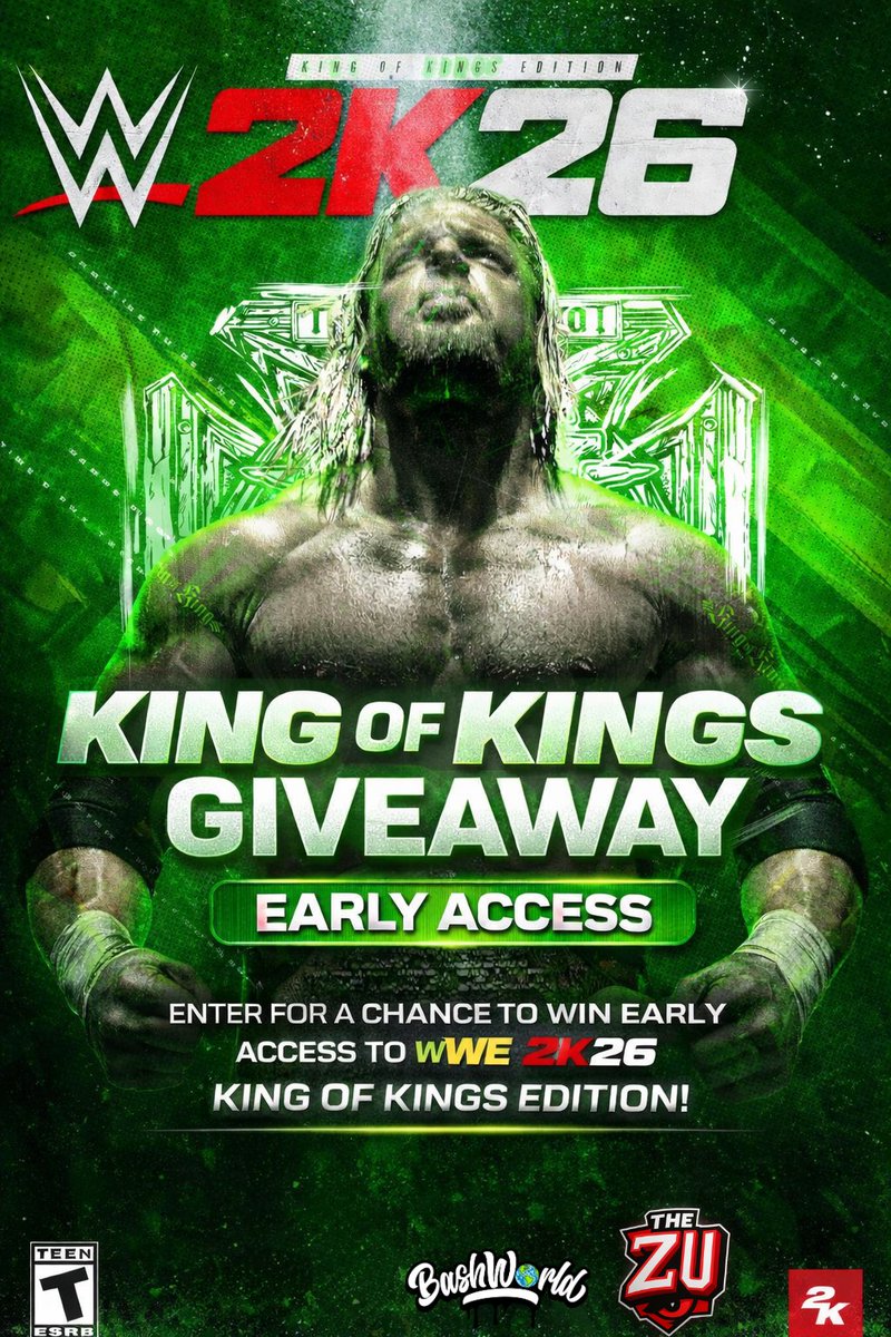 🎁FREE WWE 2K26 GIVEAWAY ALERT🎁

TUESDAY MARCH 10TH 6PM EST ONE LUCKY WINNER WILL BE CHOSEN 

TO ENTER YOU MUST RETWEET THIS AND 
SUBSCRIBE SHOW PROVE (SCREENSHOT)
youtube.com/@bashworld
youtube.com/@LevelUpWithCh… 

(PS5 &amp; XBOX)

#WWE2K26 #GIVEAWAY  <a href="/PastorChaChi/">ChaChi</a>