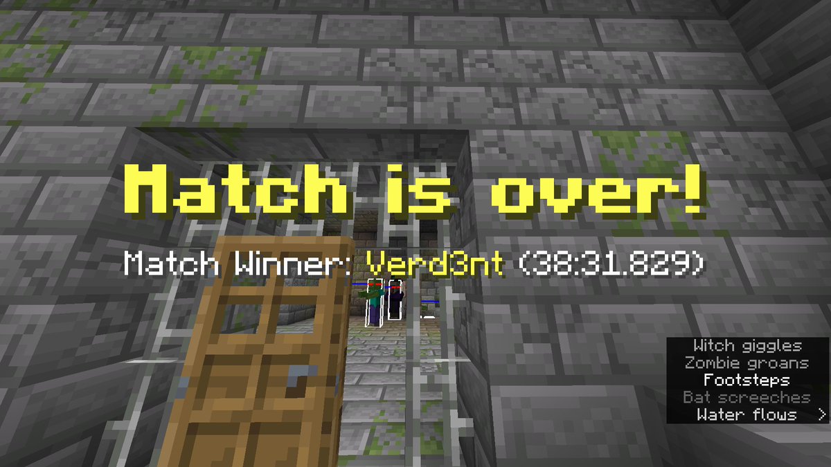 played in a speedrunning tournament today (I've never speedran before) and did pretty alright. Probably gonna make a video on it eventually...