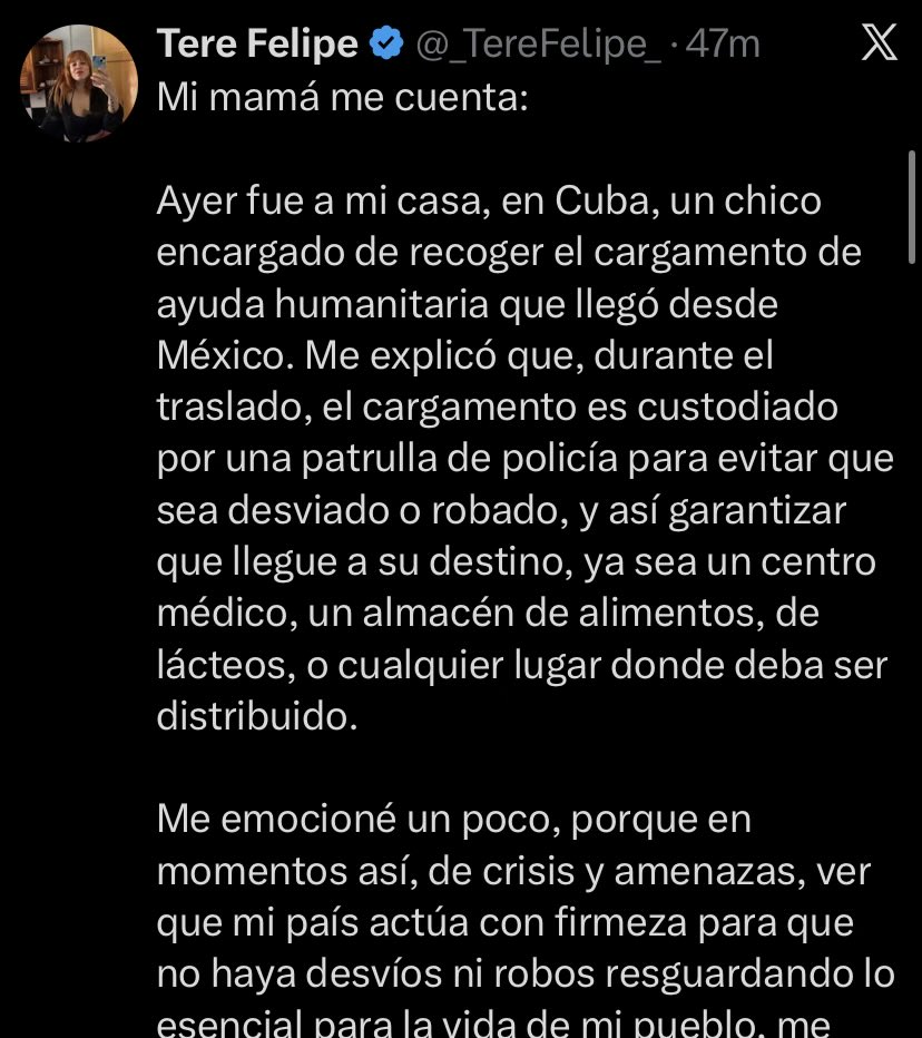 M4ntillAle's tweet photo. Tremenda telenovela. Se me agua los ojos. Pero una pregunta: quién cuida a los policías que custodian la mercancía para que no se la roben? 😂🤣😂

Esta tipa es subnormal y se piensa que los demás somos mongos como ella. https://t.co/IM8cyzI0l0