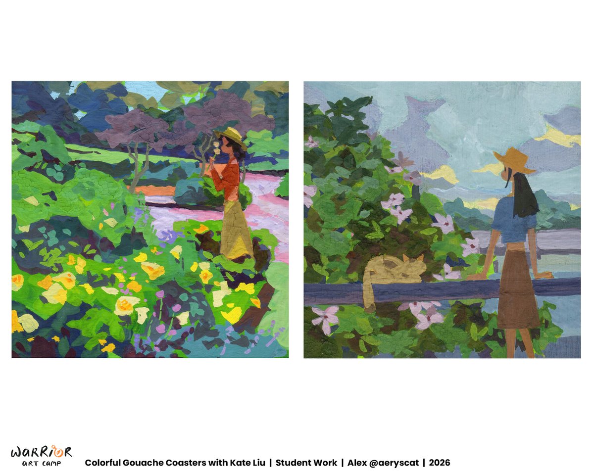 Warrior Art Camp 🧡 tweet media