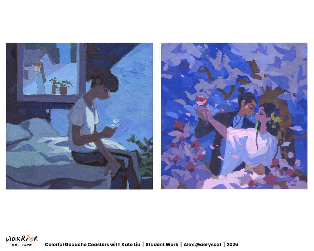 Warrior Art Camp 🧡 tweet media