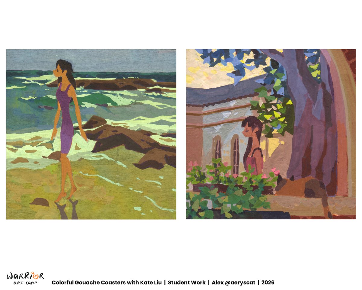 Warrior Art Camp 🧡 tweet media