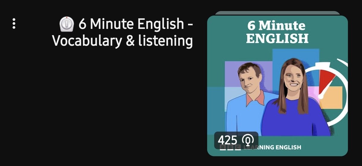 Talal1's tweet photo. نفس الفكرة موجودة ببودكاست 6min من BBC

حلقاته لاتتجاوز الست دقائق!
- موجود باليوتيوب وكتطبيق للجوال : https://t.co/C0SXjnqVSZ