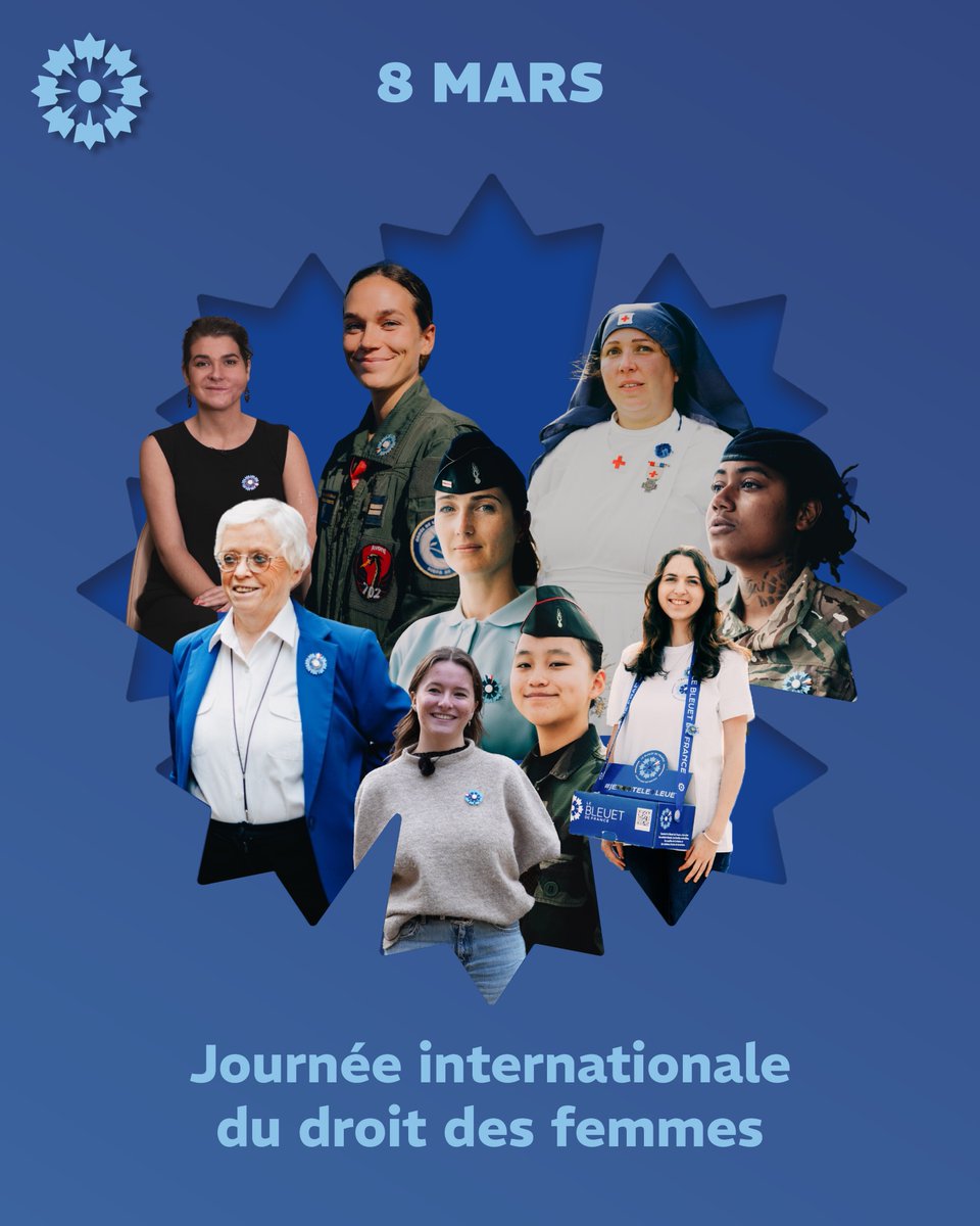 BleuetFrance's tweet photo. Le Bleuet de France tient à remercier toutes ces femmes qui le font vivre.

Ces visages racontent des histoires différentes. Certaines donnent, certaines s’engagent, certaines soutiennent, certaines avancent avec leurs blessures.

Toutes, à leur manière, sont liées par cette même force de solidarité qu'incarne le Bleuet 🔵