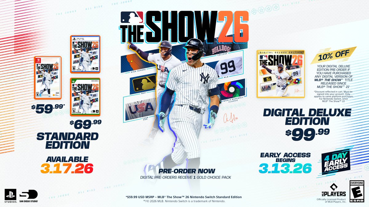 MLB The Show tweet media