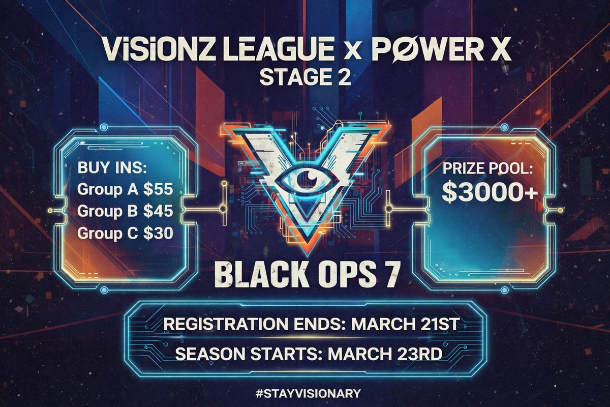 Visionz VisionZ League (@VisionZLeague) / Posts / X