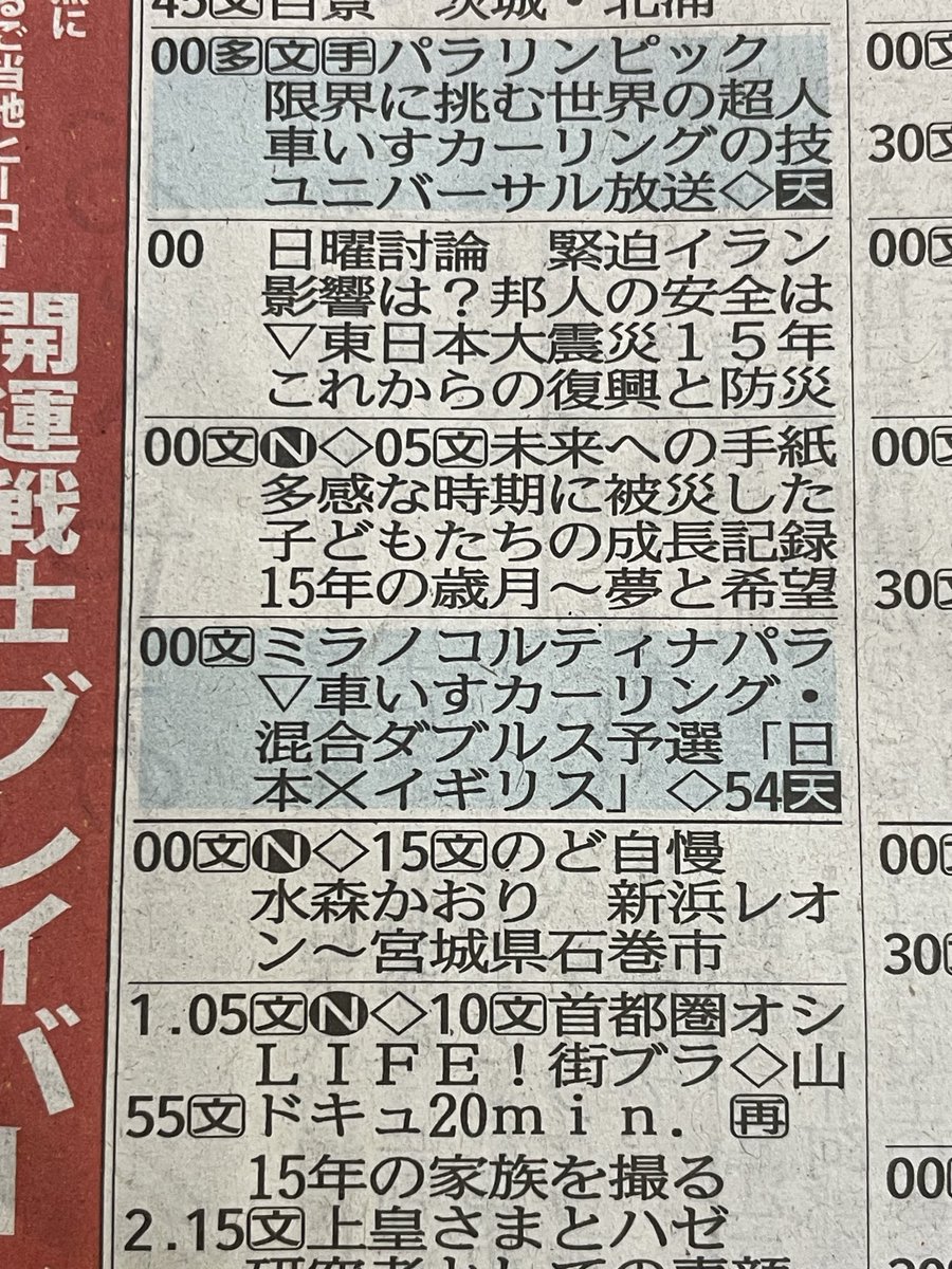 nikkocurling's tweet photo. NHK総合で車いすカーリングが放送されます。
日本🇯🇵vsイギリス🇬🇧
全力応援📣

#車いすカーリング
#WheelchairCurling
#カーリング
#Curling
#パラリンピック
#Paralympics
#TeamJapan
#日本代表
#NHK総合
#がんばれ日本 https://t.co/QmLFuuIo4X