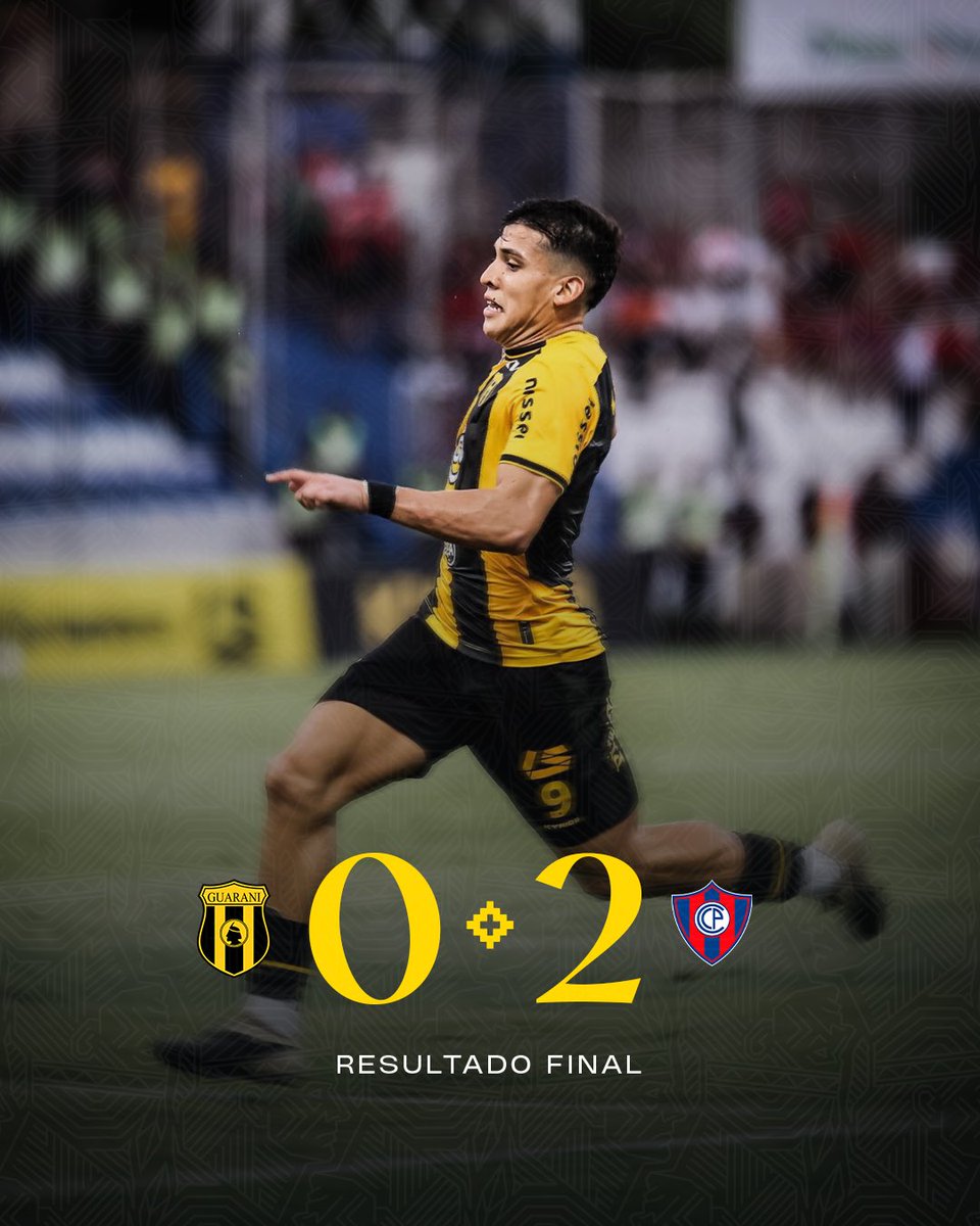 ClubGuarani's tweet photo. Final del partido. https://t.co/ztT1R8Ccyk