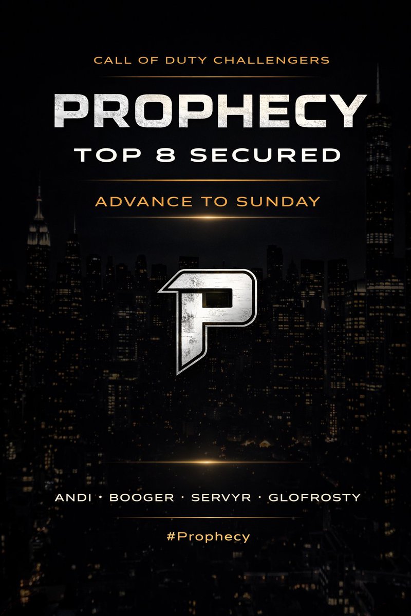 Prophecy tweet media