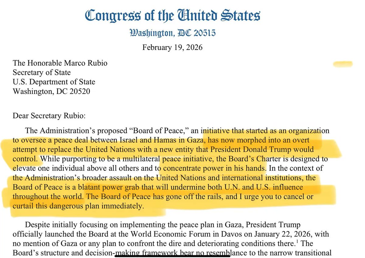 Geopolitics_Emp's tweet photo. "The “Gaza Model” - where a 15 member technocratic committee is overseen by a self-appointed, billionaire led Board - is the new template for the world. If the Board Of Peace succeeds in Gaza, the “Davos Charter” allows it to intervene in any “area threatened by conflict.”

This is no longer a conspiracy theory; it is a written charter.

The BoP is asking nations to choose: stay with a failing, broke UN, or join the "most prestigious Board ever assembled" for a $1 billion entry fee.

Is this the end of international law as we know it? If the Sanhedrin and the Board of Peace have their way, the answer is yes.

The most provocative aspect of this transition is not just the administrative replacement of the UN, but its projected physical and spiritual relocation.

Because the Nascent Sanhedrin and prominent Religious Zionist groups - such as the Torat Ha’aretz HaTova union - view Trump as a "divine emissary" or a modern day Cyrus, the prediction is clear: the Board of Peace is destined to move its global headquarters to Jerusalem." @INLJana https://t.co/x74yE5gm6y