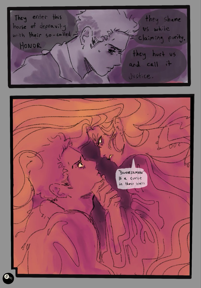 8balldoodles's tweet photo. Real old stuff from when I was playing with the idea of Sanji as a Wano courtesan https://t.co/Gno6nZed5h