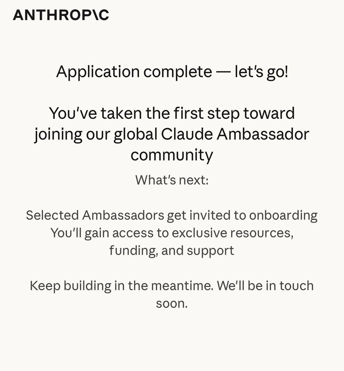 Just applied to become a Claude Community Ambassador for Lahore 🇵🇰

If selected, my mission is simple expand awareness of AI tools like Claude across Pakistan especially in rural areas where many kids still have zero exposure to this technology. AI can help them become critical