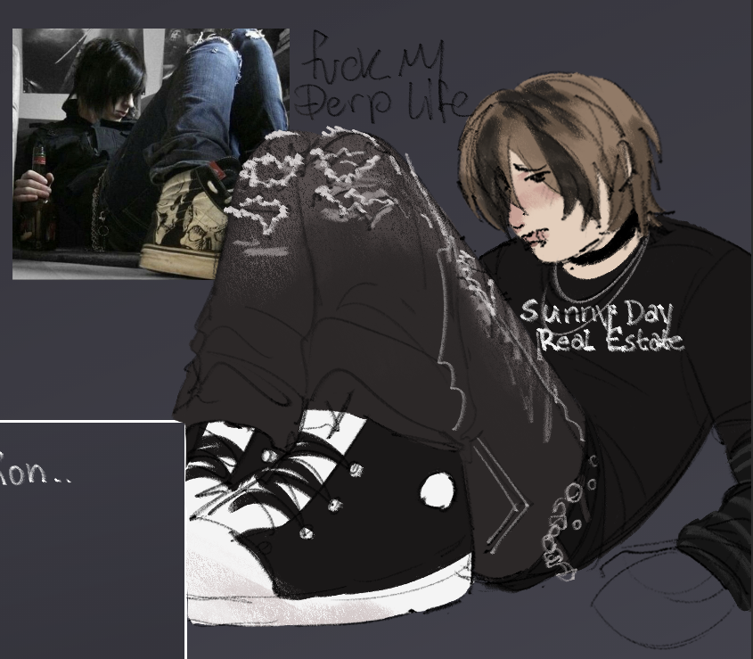BIT3ZBACK's tweet photo. The doodle from his ref i like https://t.co/38TyTd61gb