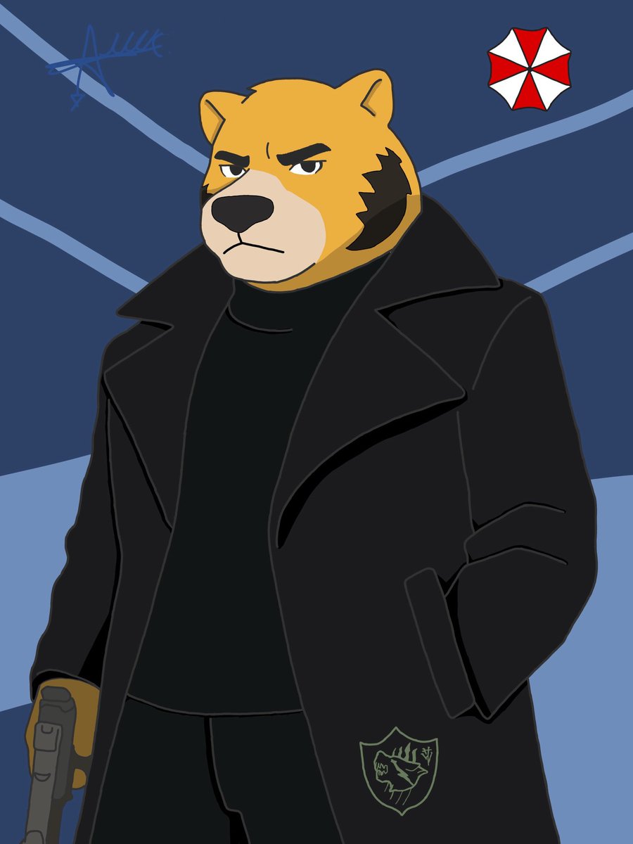 lion_zephy's tweet photo. @chemspaco Chris Redfield está en camino 🔫 #furry #furryartist #furryfandom #ResidentEvil #ResidentEvilVillage #ResidentEvilRequiem #oso #humbrella https://t.co/5mzwvr5KZV