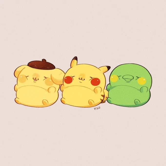 ポムぅ… ピカぁ… だっちぃ…