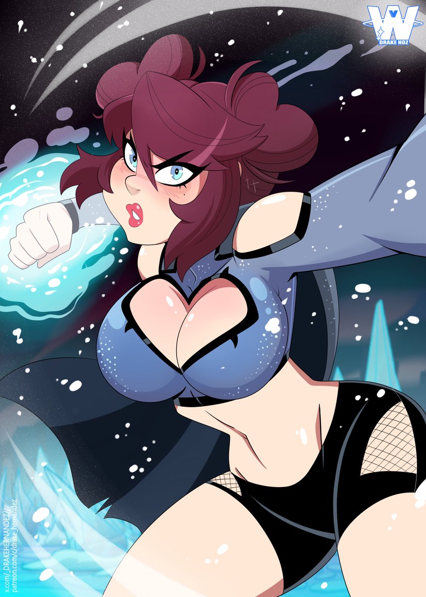 _DRAKEHERNANDEZ's tweet image. Heroic Combo: #Icyheart, created by my friend @JayHz382  and my girl the masked beauty #Shadowline!!!✨