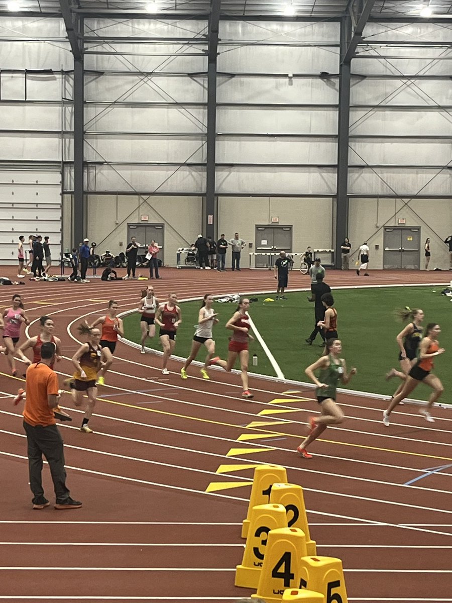 Congratulations Julia, Indoor State runner-up in both the 1600 and 800! Well earned!!  Pirate nation is proud of you!! ❤️🏴‍☠️👟💪🏽