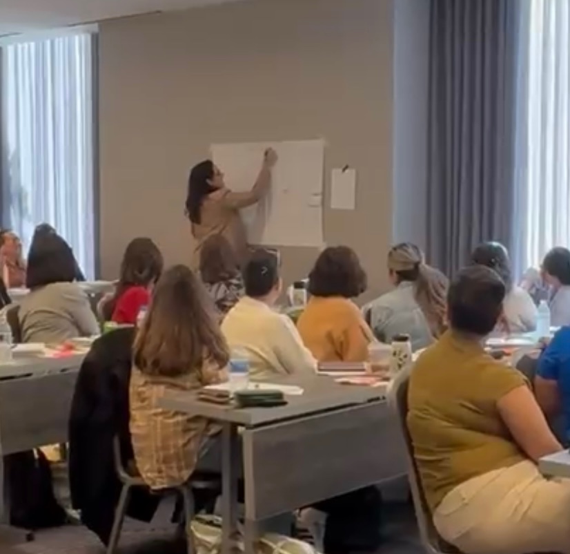 IvonneAcuna1's tweet photo. Thank you to the wonderful educators who joined our @Be GladTraining sessions at CABE 2026! Your commitment to multilingual learners makes a difference every day. We’re honored to learn and grow with you! ❤️ #BeGladTraining #CABE2026 https://t.co/oRs73B3lao