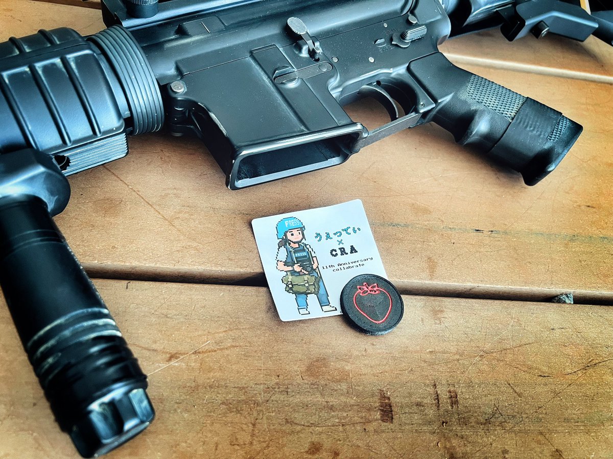 jichoO_GSJ's tweet image. やって来ました！🫡
皆様よろしくです😀
 #いのうぇサバゲーFINAL
#CRA