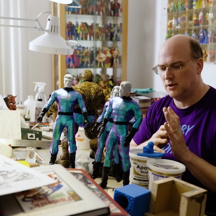 thealexrossart's tweet image. Custom builds #FantasticFour figures