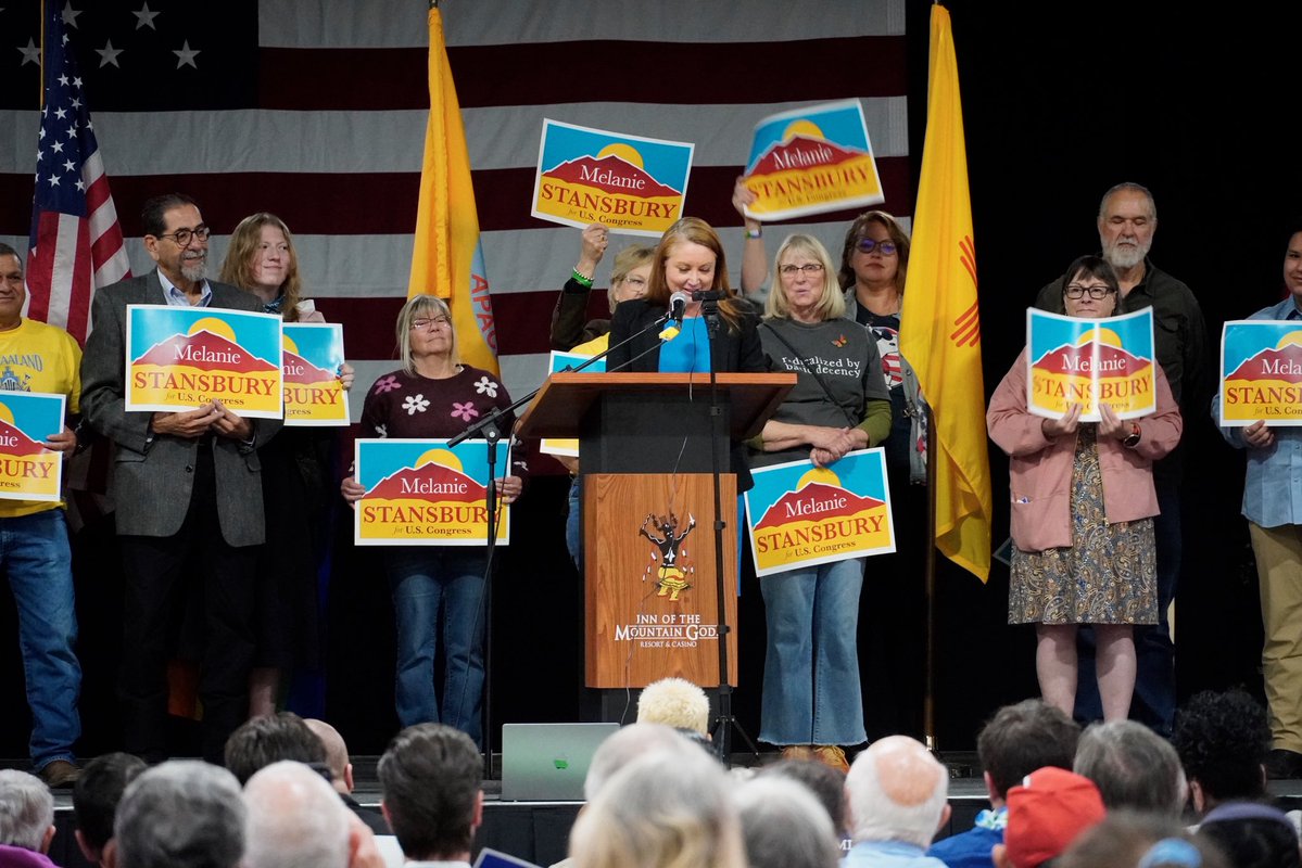 Melanie Stansbury tweet media