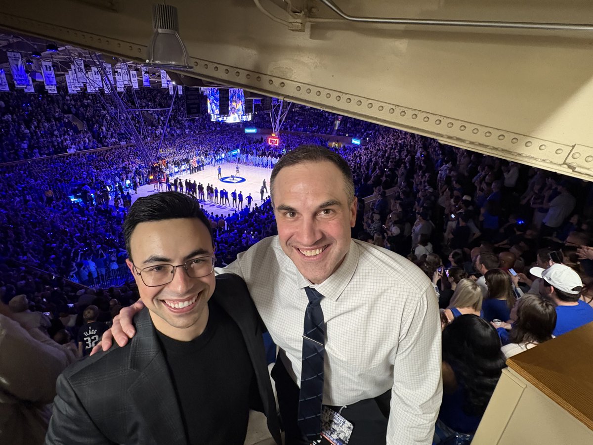 westwood1sports's tweet image. Our guys ⁦@NoahEagle15⁩ and ⁦@NickBahe⁩ have #UNCvsDUKE covered!

Tune in now on the app and on 📻 airwaves!