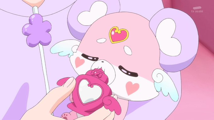 ちゅぱちゅぱ… #nitiasa #precure