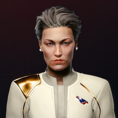 val1ty's tweet photo. do militech only hire hot evil women in their leadership positions or https://t.co/cD5dZWB7pK