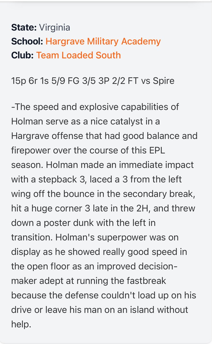 LJ Holman tweet media