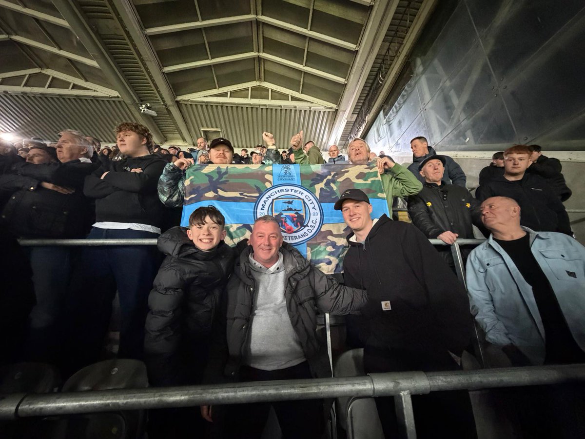 MCFC Military Veterans OSC tweet media