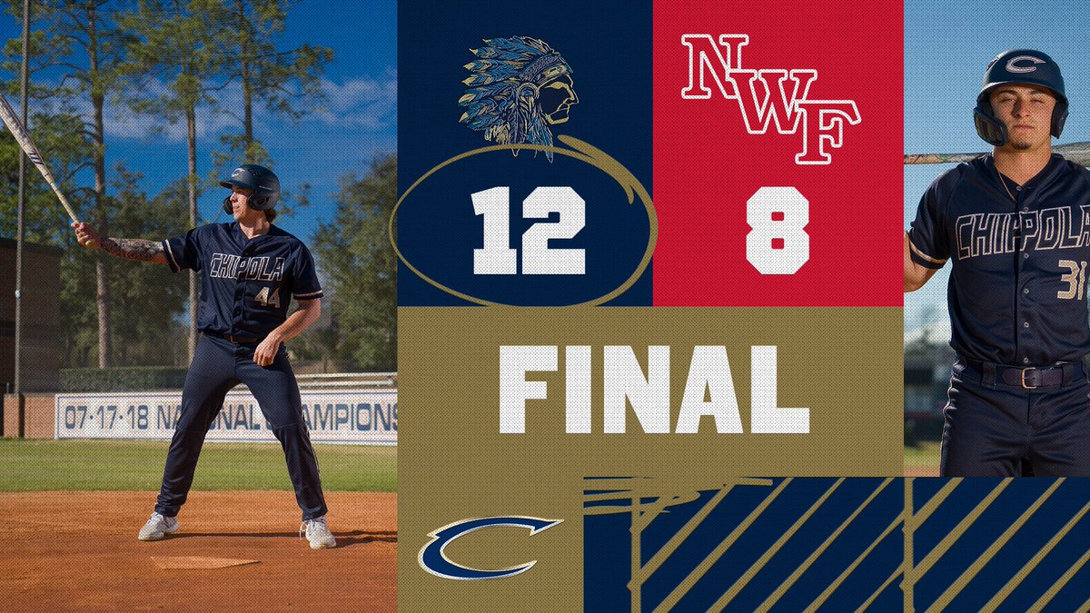 Chipola_BSB's tweet photo. Indians win!

The Indians move to 25-2 overall and 1-1 in the Panhandle conference with the win. 

Next game is at Tallahassee State, Monday March 9th. https://t.co/shL5Xjnf4M