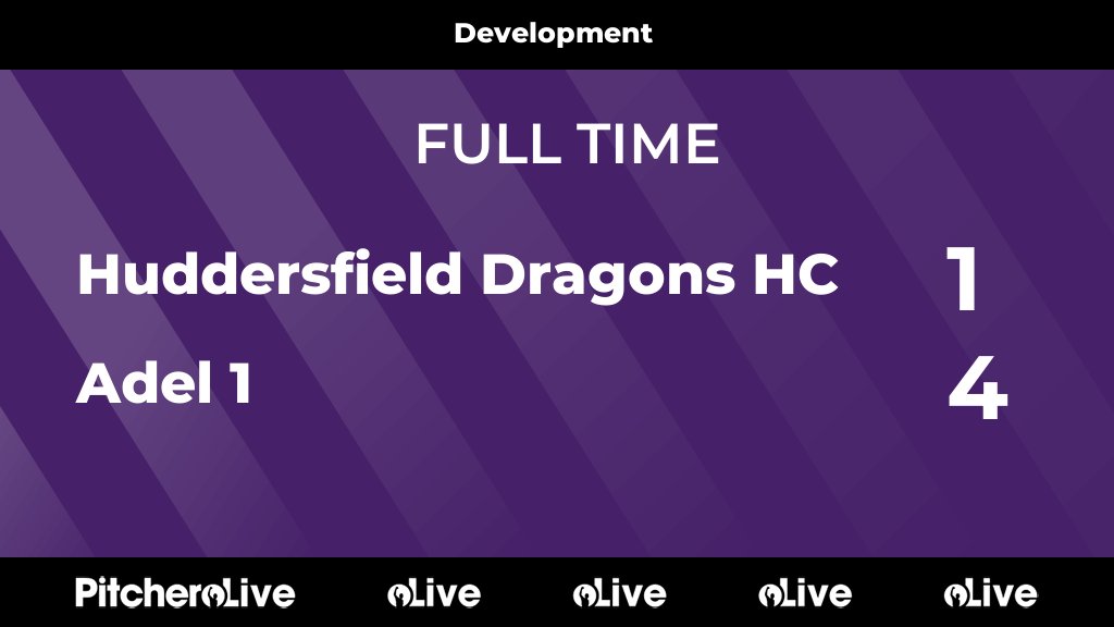 HuddsDragons's tweet photo. FULL TIME: Huddersfield Dragons HC 1 - 4 Adel 1
#HUDADE #Pitchero
https://t.co/wQHAERkm3h https://t.co/PItRd5kwMV