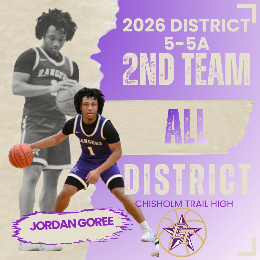 CTHS_Hoops's tweet image. @ChisholmTrailHS @emsisdathletics Congratulations to our own Jordan Goree for being selected  25-26 District 5-5A 2nd Team All-District!!  #TFB #Back2Work

@hoopinsider @GASOMass @TexasHoopsGASO  @dfwvarsity