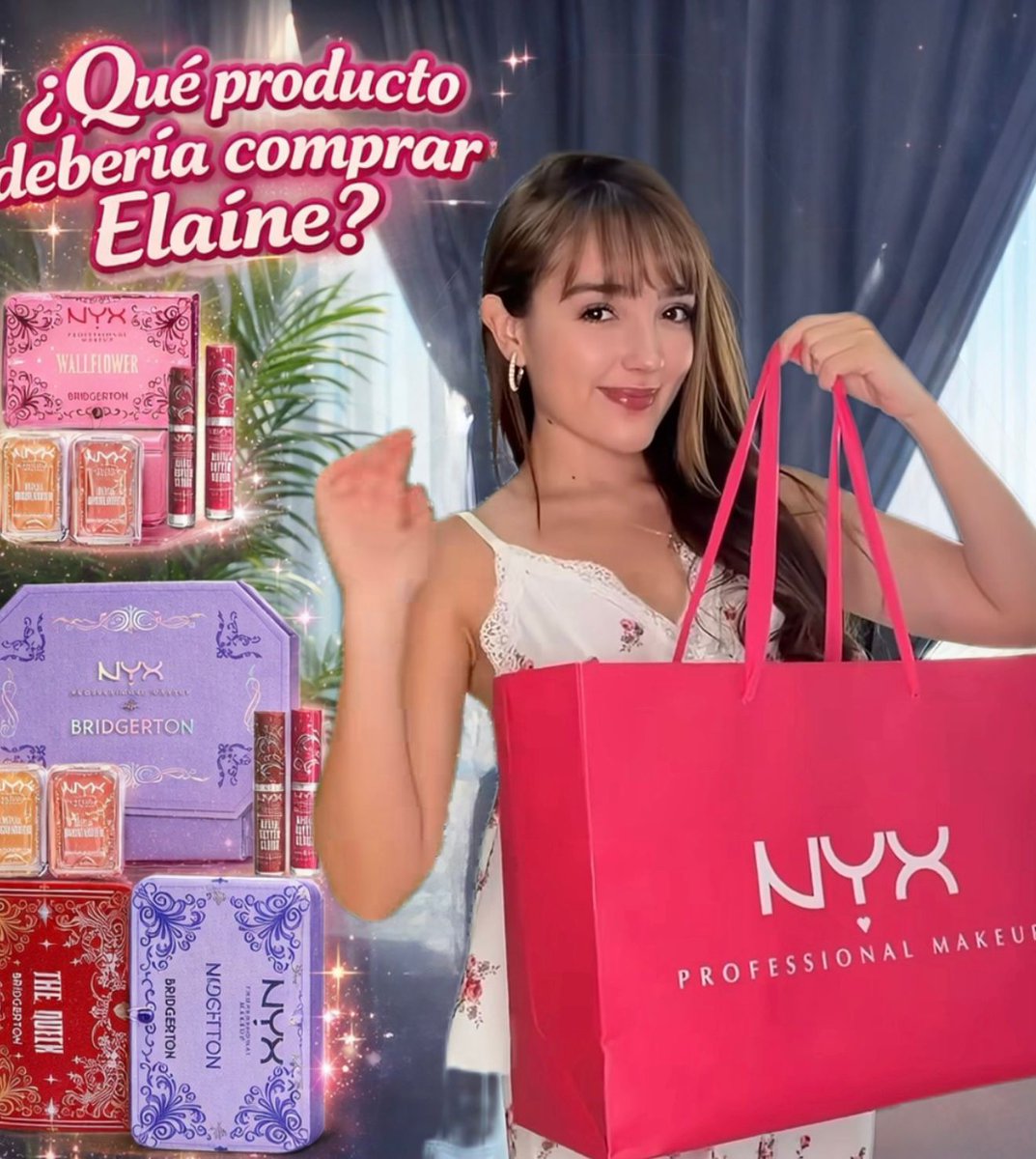 ¿Qué agregarías al carrito de Elaine?

ELAINE X NYX
#nyxbridgerton