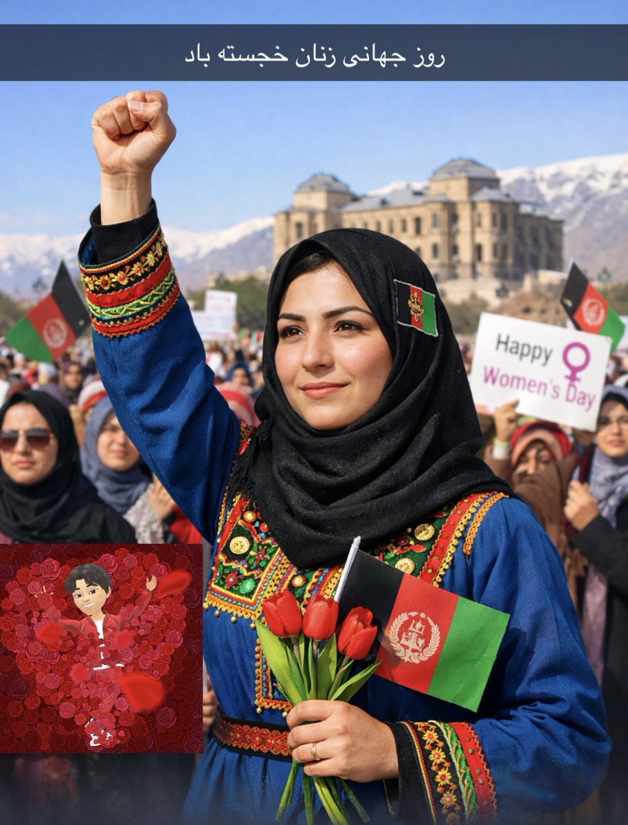 WRasouli's tweet photo. Happy International Women’s Day!
Wishing strength, dignity, and bright futures for all women everywhere. 🌸 https://t.co/vlQeEKvGi5