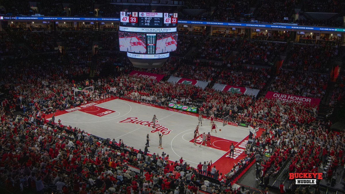TomOrr4's tweet photo. The moment Bruce Thornton broke Dennis Hopson's Ohio State career scoring record. https://t.co/BjVSrmO7Oa