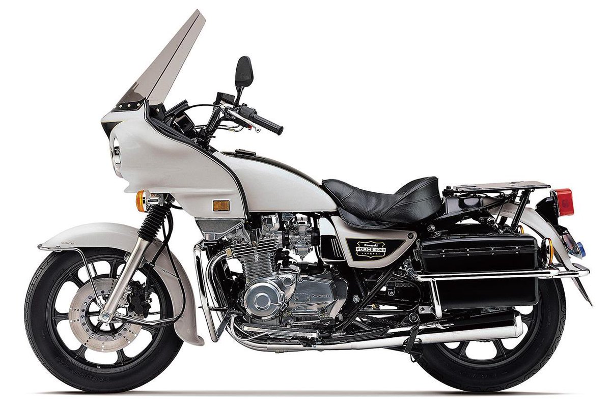 カワサキ「POLICE」（白バイ） '73-'75 カワサキ「Z2P」 カワサキ750RS