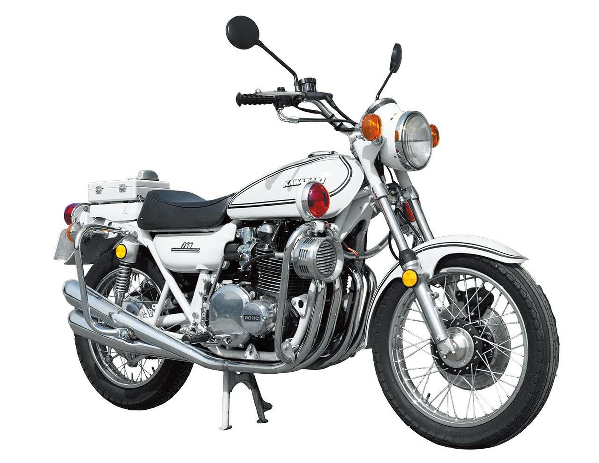 カワサキ「POLICE」（白バイ） '73-'75 カワサキ「Z2P」 カワサキ750RS