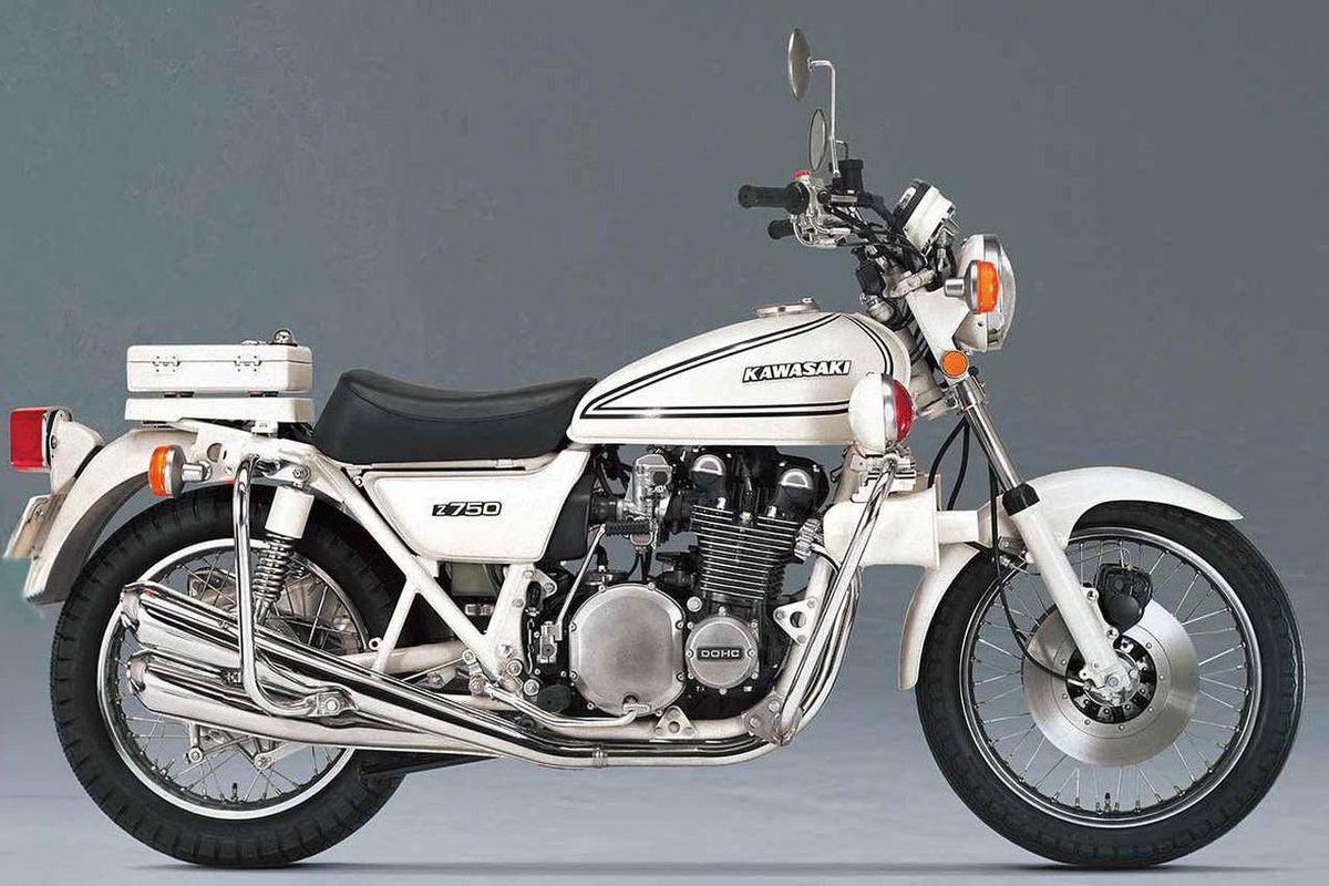 カワサキ「POLICE」（白バイ） '73-'75 カワサキ「Z2P」 カワサキ750RS