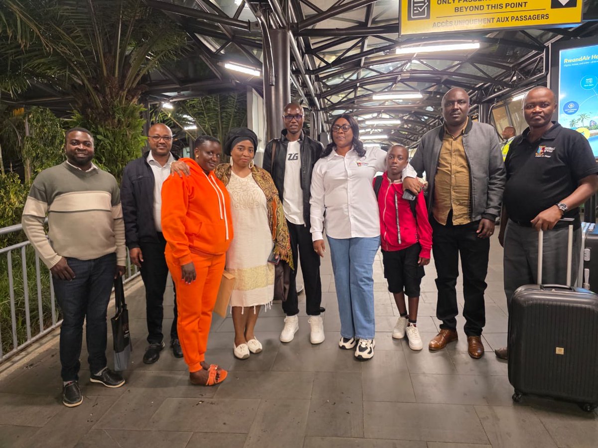 UnivOfKigali's tweet photo. The University of Kigali team departs for Cape Town to participate in ICGSD 2026, ready to engage in global discussions on innovation, sustainability, and development.

#universityofkigali #uok #icgsd2026 #innovations #sustainability #globalcollaboration #highereducation https://t.co/EH47Ie2jL1