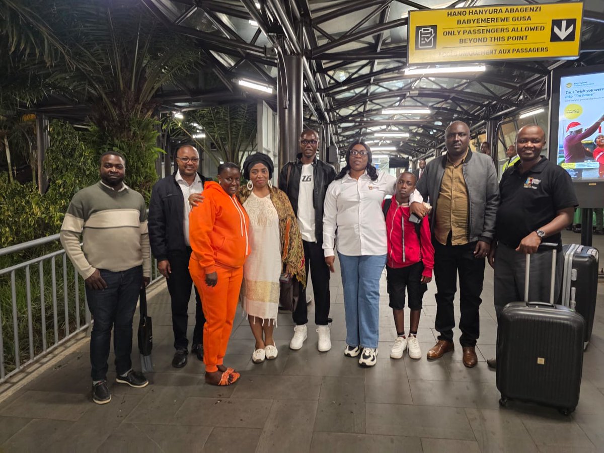 UnivOfKigali's tweet photo. The University of Kigali team departs for Cape Town to participate in ICGSD 2026, ready to engage in global discussions on innovation, sustainability, and development.

#universityofkigali #uok #icgsd2026 #innovations #sustainability #globalcollaboration #highereducation https://t.co/EH47Ie2jL1