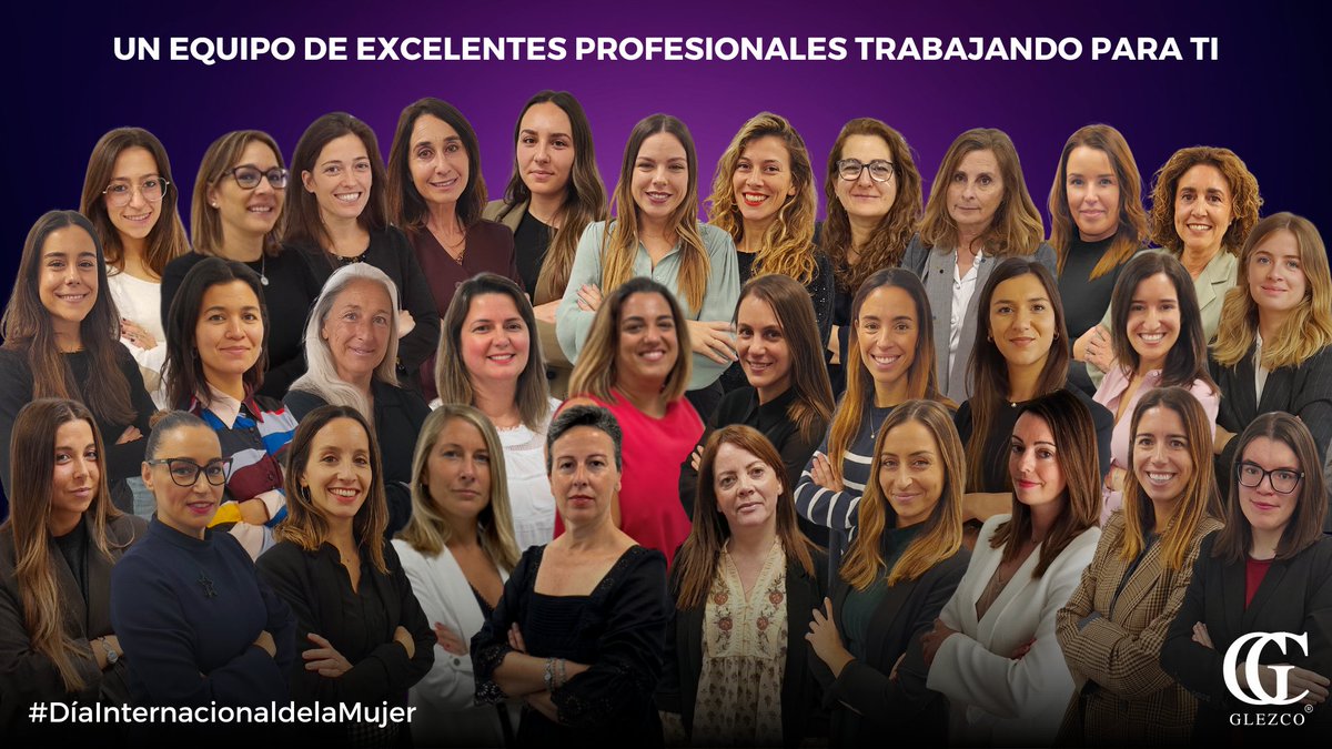 DGonzalezGlezco's tweet photo. 💜 En @Glezco_asesores reafirmamos nuestro compromiso con la igualdad, la diversidad y un entorno donde cada persona pueda desarrollar su máximo potencial

Este #8M quiero agradecer el trabajo, el talento y la dedicación de todas nuestras excelentes profesionales https://t.co/QpZFjRlFN8
