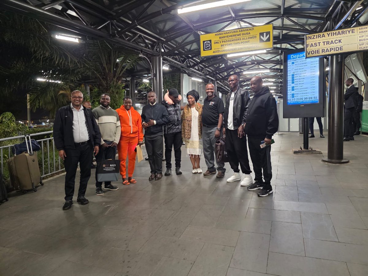 UnivOfKigali's tweet photo. The University of Kigali team departs for Cape Town to participate in ICGSD 2026, ready to engage in global discussions on innovation, sustainability, and development.

#universityofkigali #uok #icgsd2026 #innovations #sustainability #globalcollaboration #highereducation https://t.co/EH47Ie2jL1