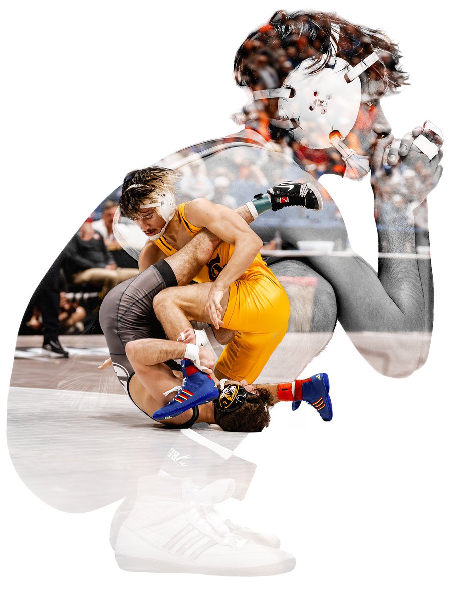 ASUWrestling's tweet photo. Wrestling for a Big 12 title. Kyler Larkin.

#ForksUp /// #MadeForMarch https://t.co/eJyQv64rnR