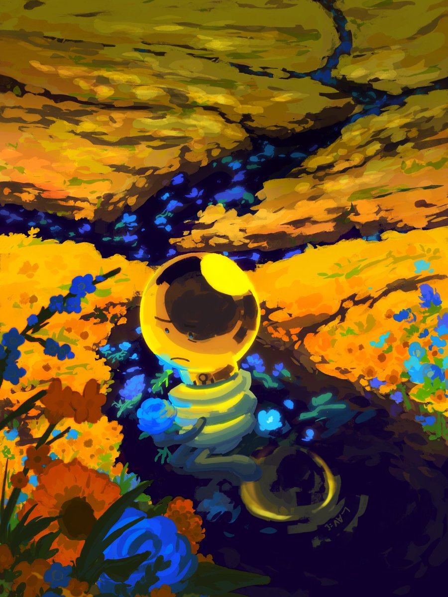 Uprooting every weed ‘till I’m left with the perfect valley. 
#inanimateinsanity #lightbulbii