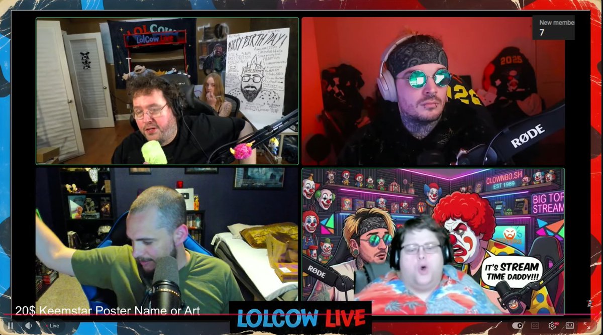 LolcowTCG's tweet photo. @kinocasinoclips  PPP guest spots on LolCow Live! https://t.co/88MTiFDlGY