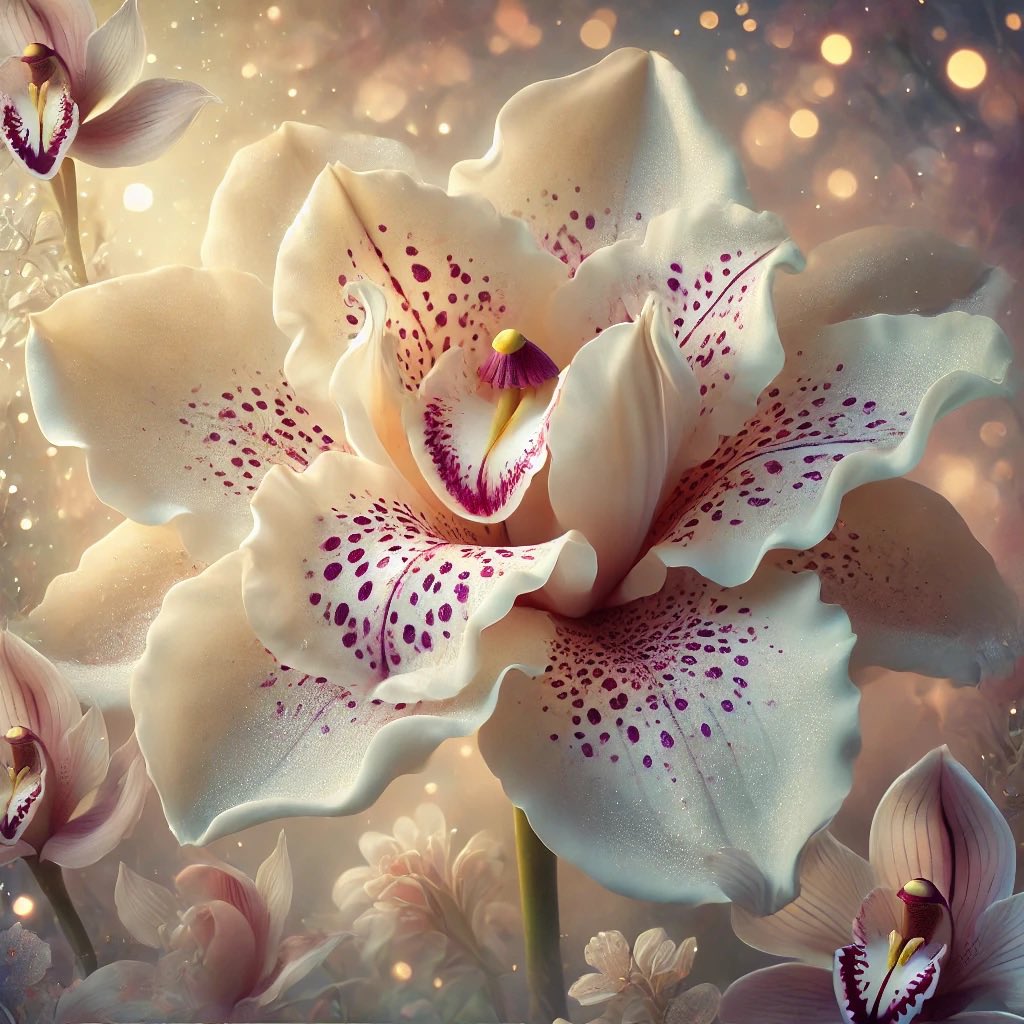 Flora Studies: Orchid + Magnolia